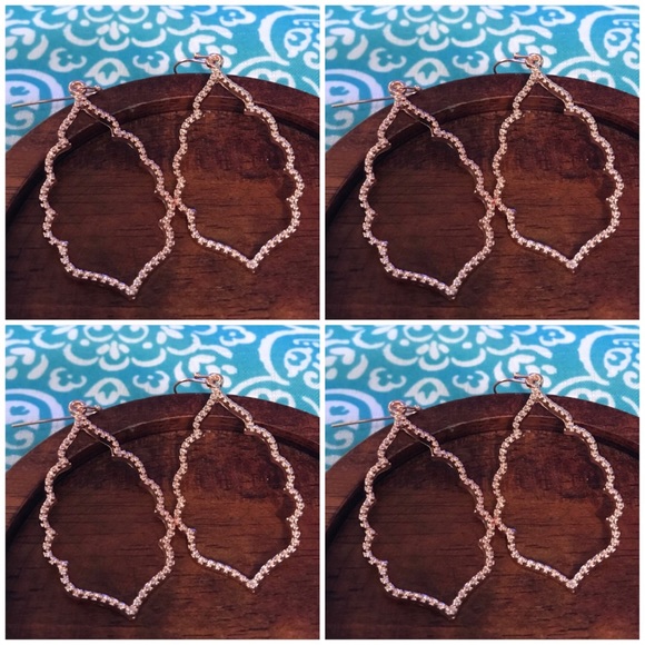 💙💎GRATEFUL💙MAKER💎💙 Jewelry - NEW!💙💎BUNDLE! 4 PAIRS!💎💙ROSE GOLD DROP EARRING